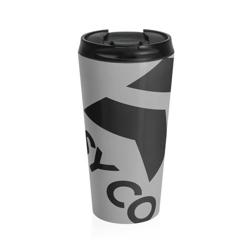 EASY CO (GRAY) Stainless Steel Travel Mug