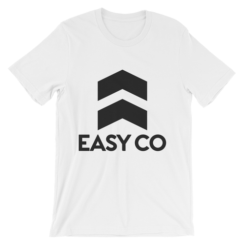 MENS EASY CO.  black logo t-shirt